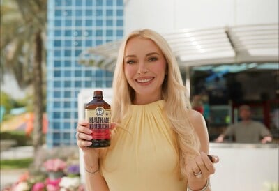 Health-Ade Kombucha Teams Up with Lindsay Lohan for Bold New Wellness Campaign
