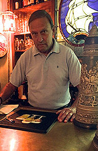 The judge of beer connoisseur James Link
