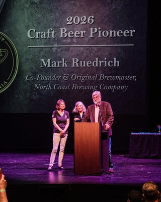 Mark Ruedrich of North Coast Brewing Company Honored as 2026 Craft Beer Pioneer at Brewers Cup of California